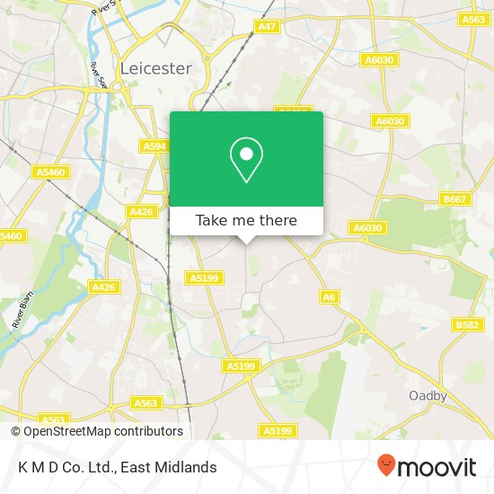K M D Co. Ltd. map