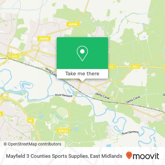 Mayfield 3 Counties Sports Supplies map