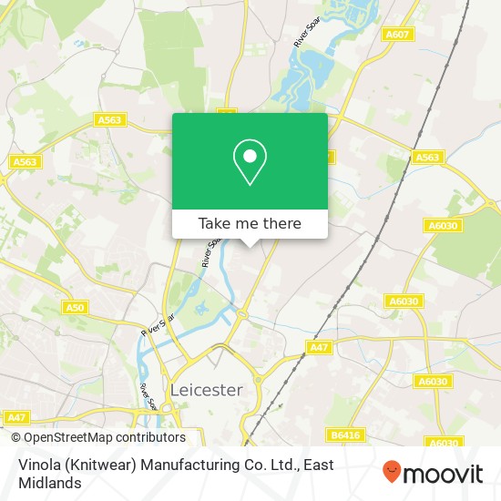 Vinola (Knitwear) Manufacturing Co. Ltd. map