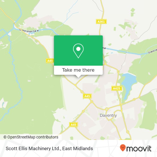 Scott Ellis Machinery Ltd. map