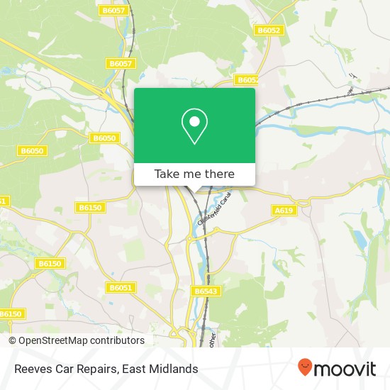 Reeves Car Repairs map