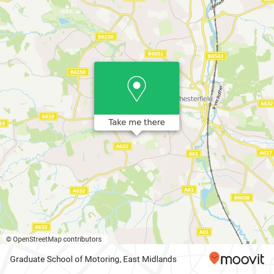 Graduate School of Motoring map