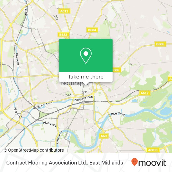 Contract Flooring Association Ltd. map