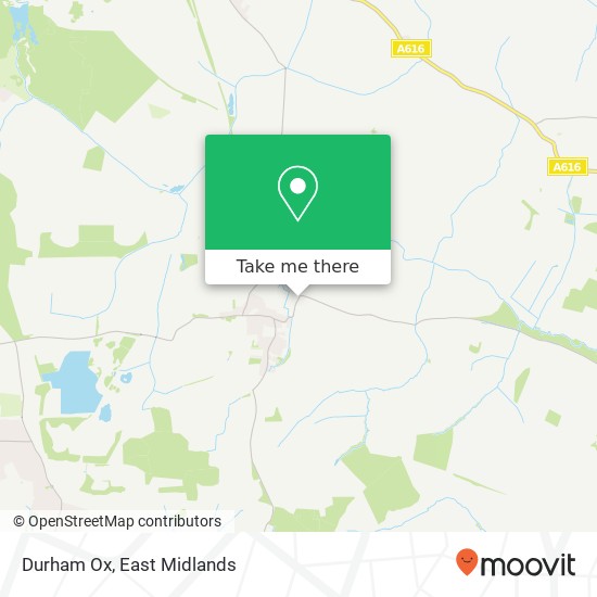 Durham Ox map
