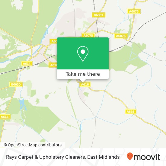Rays Carpet & Upholstery Cleaners map