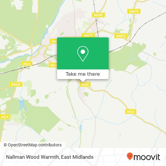 Nallman Wood Warmth map