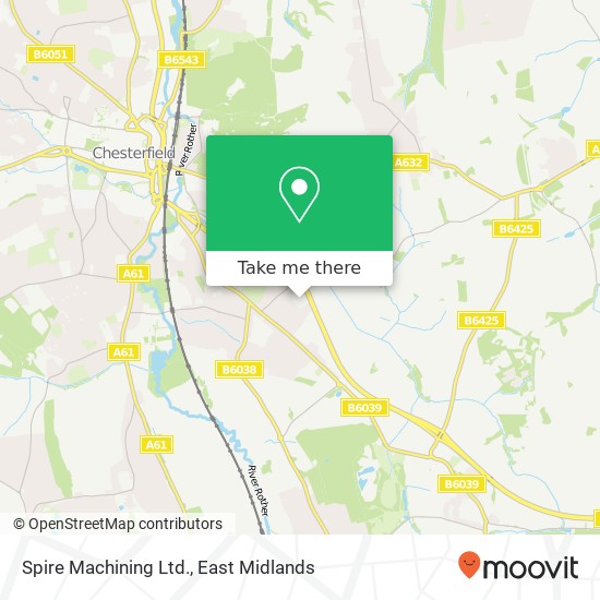 Spire Machining Ltd. map