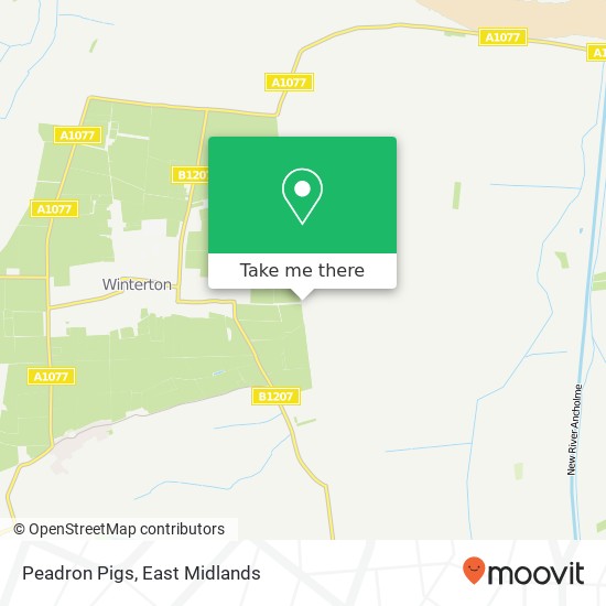 Peadron Pigs map