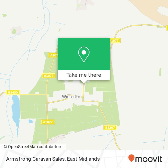 Armstrong Caravan Sales map