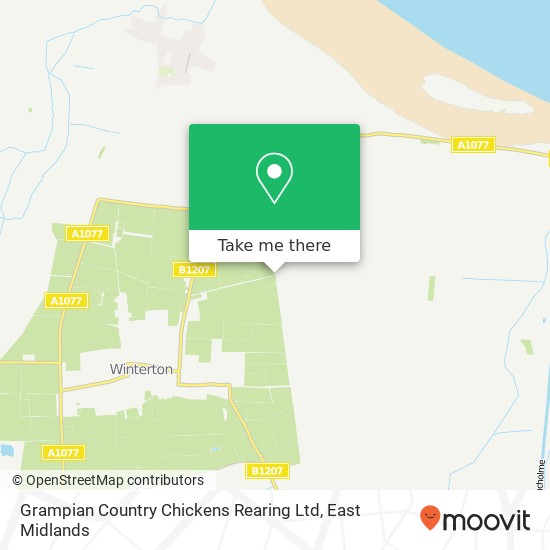 Grampian Country Chickens Rearing Ltd map