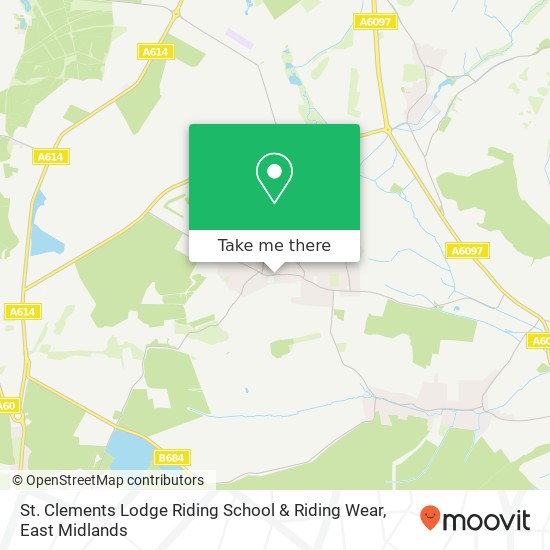 St. Clements Lodge Riding School & Riding Wear map