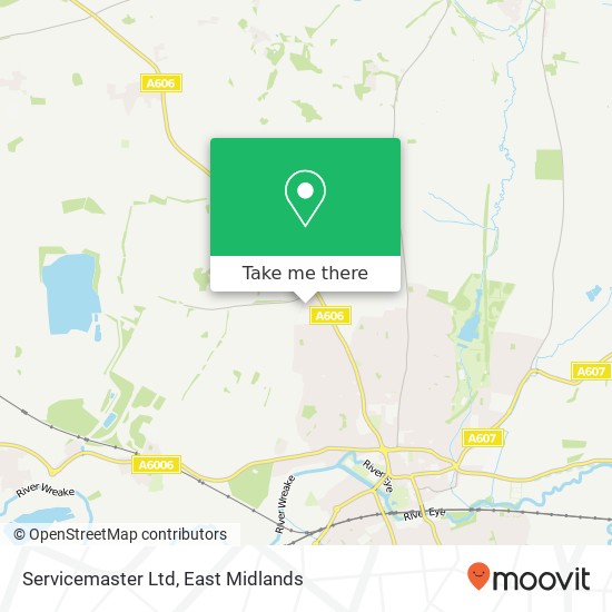 Servicemaster Ltd map