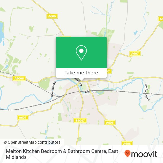 Melton Kitchen Bedroom & Bathroom Centre map