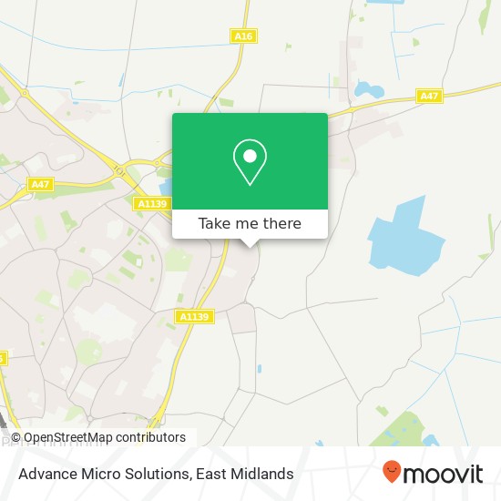 Advance Micro Solutions map