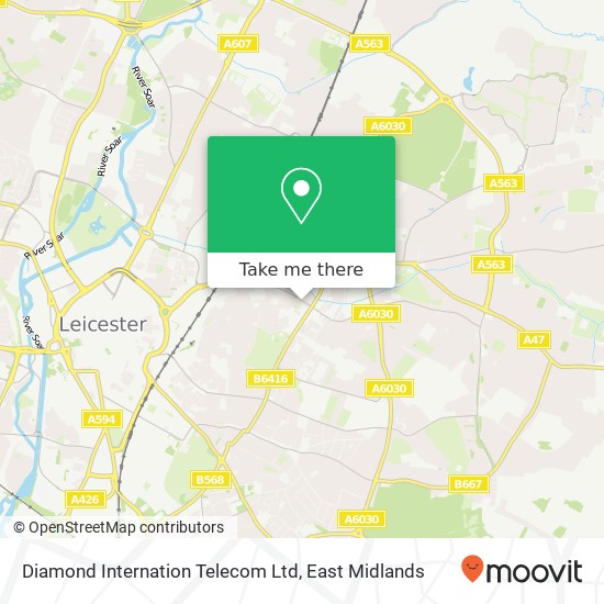 Diamond Internation Telecom Ltd map