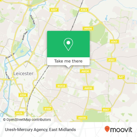 Uresh-Mercury Agency map