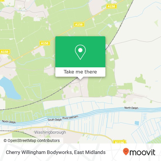 Cherry Willingham Bodyworks map