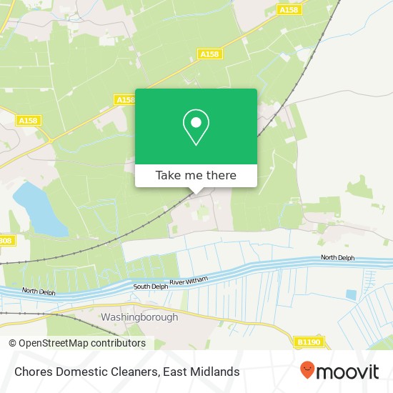 Chores Domestic Cleaners map