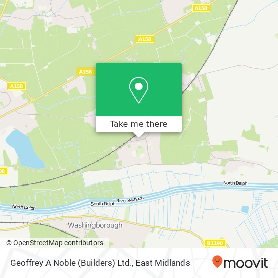 Geoffrey A  Noble (Builders) Ltd. map