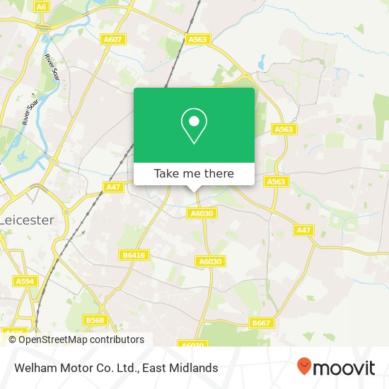 Welham Motor Co. Ltd. map