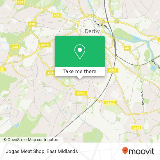 Jogas Meat Shop map