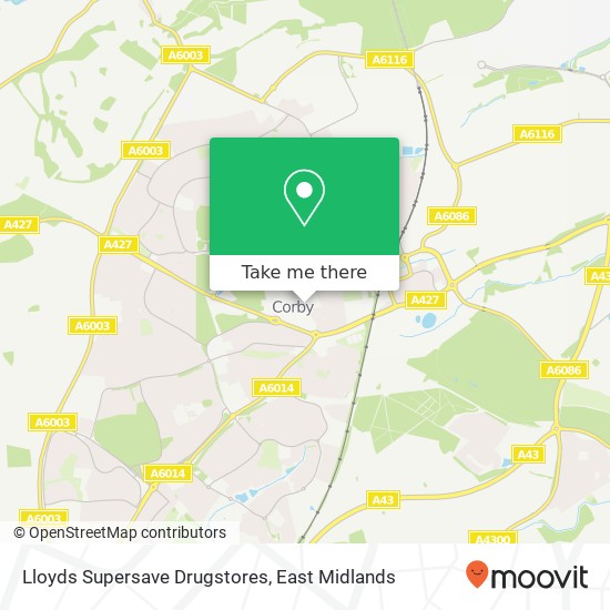 Lloyds Supersave Drugstores map