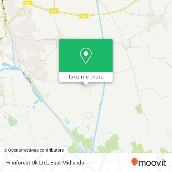 Finnforest Uk Ltd. map