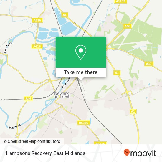 Hampsons Recovery map