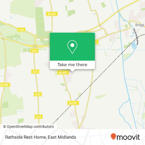 Rathside Rest Home map