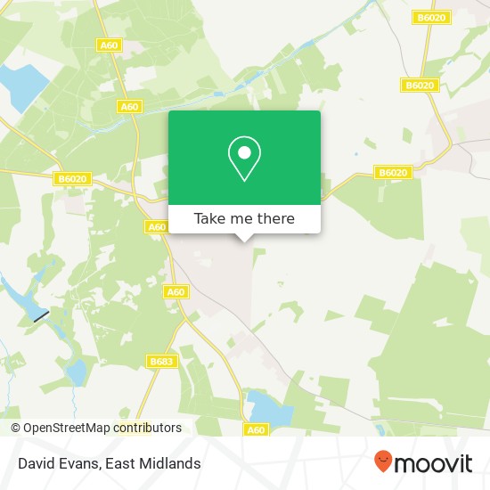 David Evans map