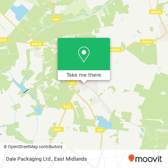 Dale Packaging Ltd. map