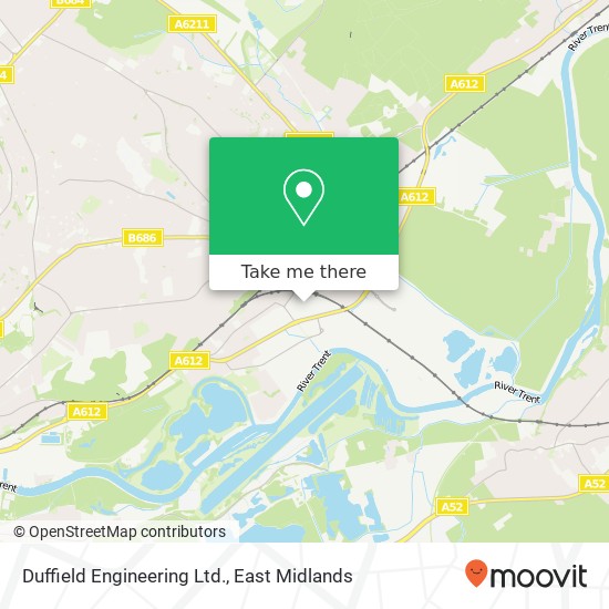 Duffield Engineering Ltd. map