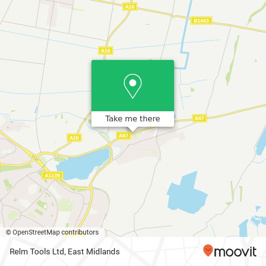 Relm Tools Ltd map