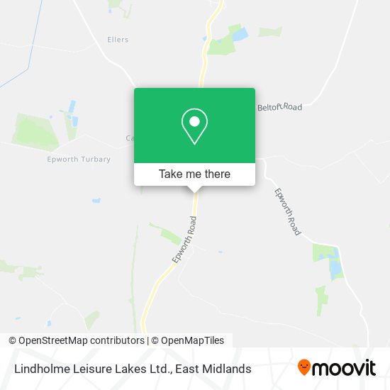 Lindholme Leisure Lakes Ltd. map