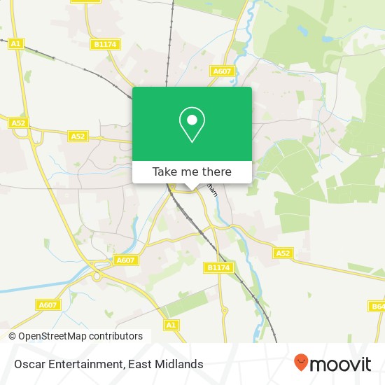 Oscar Entertainment map