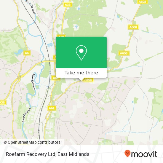 Roefarm Recovery Ltd map