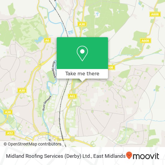 Midland Roofing Services (Derby) Ltd. map