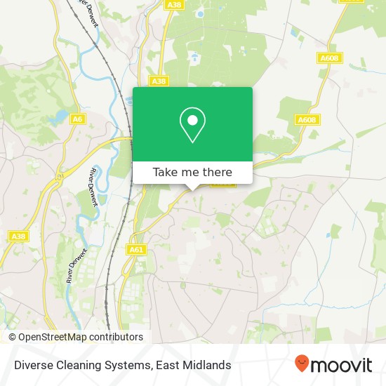 Diverse Cleaning Systems map