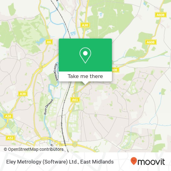 Eley Metrology (Software) Ltd. map