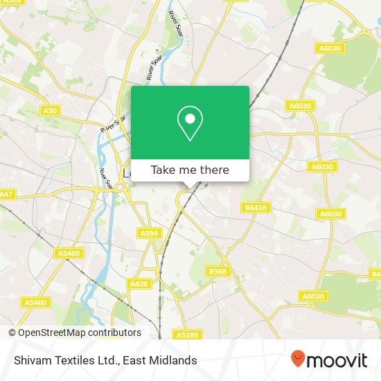 Shivam Textiles Ltd. map