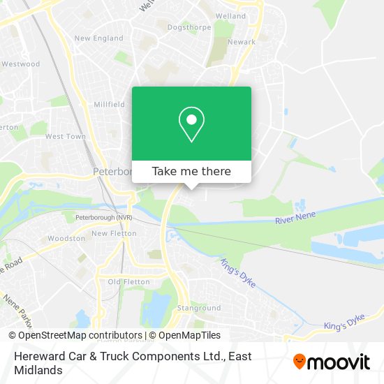 Hereward Car & Truck Components Ltd. map