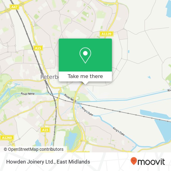 Howden Joinery Ltd. map