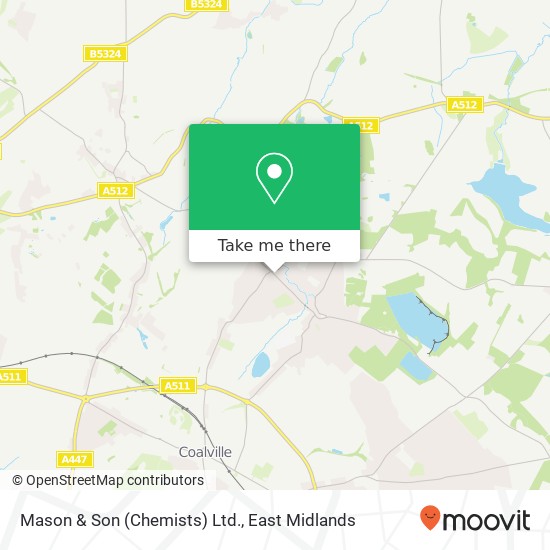 Mason & Son (Chemists) Ltd. map