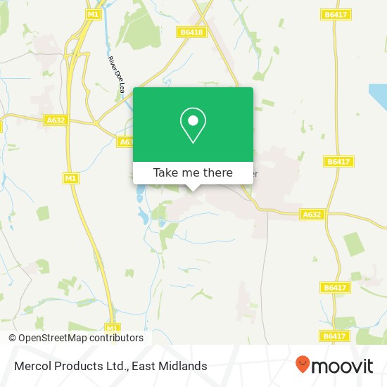 Mercol Products Ltd. map