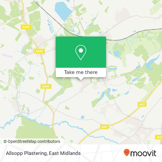 Allsopp Plastering map