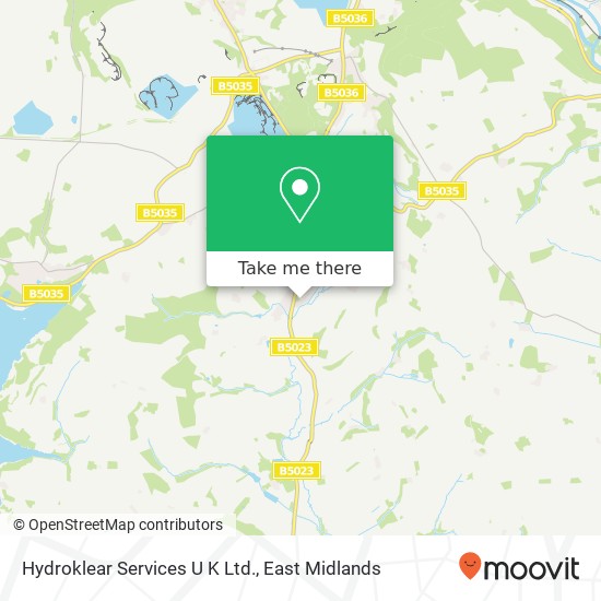 Hydroklear Services U K Ltd. map