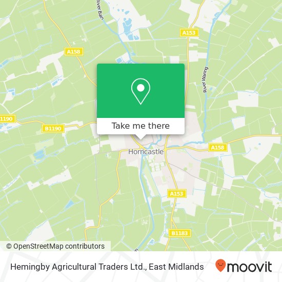 Hemingby Agricultural Traders Ltd. map