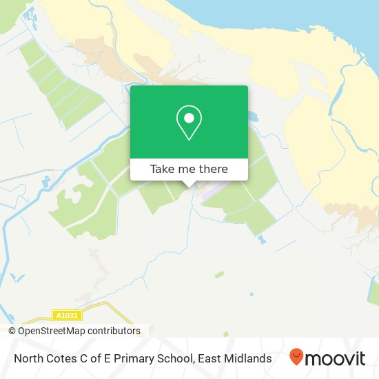 North Cotes C of E Primary School map