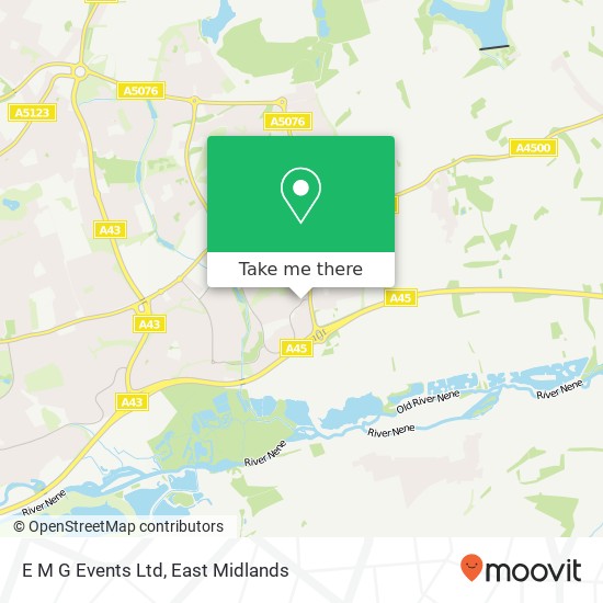 E M G Events Ltd map