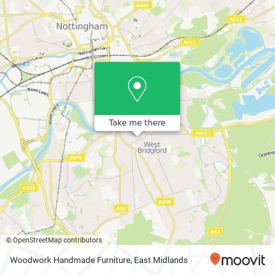 Woodwork Handmade Furniture map